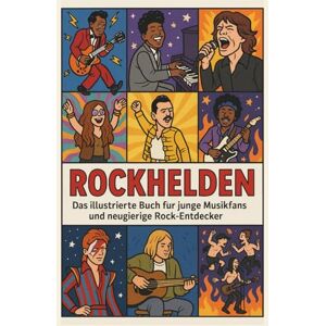 Editions, Maï et Emie Rockhelden: Das illustrierte Buch für junge Musikfans und neugierige Rock-Entdecker Editions, Maï et Emie Rockhelden: Das illustrierte Buch für junge Musikfans und neugierige Rock-Entdecker