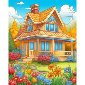 Santos, Nano Rustic Dreams: 500 Pages of Beautiful Farmhouses Hidden Among Blossoms and Trees.: A relaxing art therapy book inspired by simple farm life and floral joy. Santos, Nano Rustic Dreams: 500 Pages of Beautiful Farmhouses Hidden Among Blossoms and Trees.: A relaxing art therapy book inspired by simple farm life and floral joy.