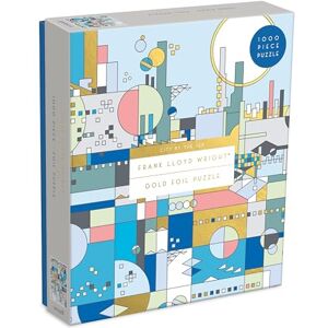 Galison Frank Lloyd Wright City by the Sea Foil Puzzle: 1000 Pieces Galison Frank Lloyd Wright City by the Sea Foil Puzzle: 1000 Pieces