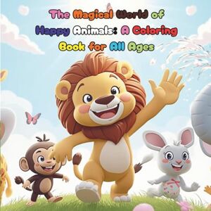 Venâncio, Dr. Francis Alentejo The Magical World of Happy Animals: A Coloring Book for All Ages: Animal Coloring Book for Kids and Adults Cute and Fun Coloring Pages for Relaxation and Joy Venâncio, Dr. Francis Alentejo The Magical World of Happy Animals: A Coloring Book for All Ages: Animal Coloring Book for Kids and Adults Cute and Fun Coloring Pages for Relaxation and Joy