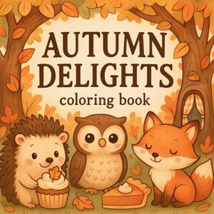 Martin, Chris Autumn Delights Coloring Book Martin, Chris Autumn Delights Coloring Book