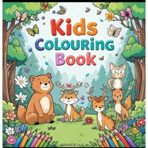 Devi Kids Colouring Book – Animals: Fun and Easy Animal Illustrations for Children Ages 3–6 Devi Kids Colouring Book – Animals: Fun and Easy Animal Illustrations for Children Ages 3–6