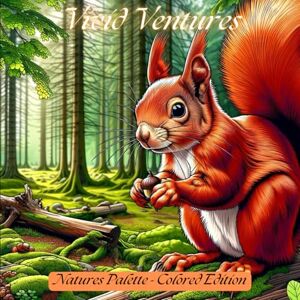 Ventures, Vivid Elderly Coloring Book Vivid Ventures Natures Palette Colored Edition: Coloring Book for Adults with Dementia / Alzheimer's with Fully Colored Guide Pages Ventures, Vivid Elderly Coloring Book Vivid Ventures Natures Palette Colored Edition: Coloring Book for Adults with Dementia / Alzheimer's with Fully Colored Guide Pages