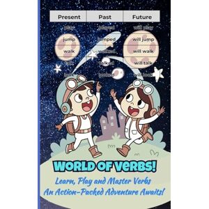 Print, Agarutan Welcome to the World of Verbs! Beginner English Grammar for Children: A Fun and Interactive Guide to Mastering Verbs! Grammar Workbook for kids ,present, past and future tenses for kids Print, Agarutan Welcome to the World of Verbs! Beginner English Grammar for Children: A Fun and Interactive Guide to Mastering Verbs! Grammar Workbook for kids ,present, past and future tenses for kids