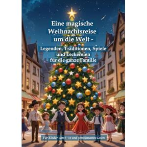 Tauch, Tatjana Eine magische Weihnachtsreise um die Welt Legenden, Traditionen, Spiele und Leckereien für die ganze Familie: Für Kinder von 6–12 Jahren und gemeinsames Lesen Tauch, Tatjana Eine magische Weihnachtsreise um die Welt Legenden, Traditionen, Spiele und Leckereien für die ganze Familie: Für Kinder von 6–12 Jahren und gemeinsames Lesen
