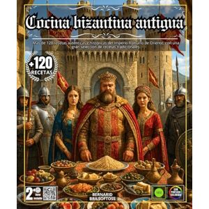 BRILSOFTOSS, BERNARID Cocina bizantina antigua: Más de 120 recetas auténticas e históricas del Imperio de Oriente, con una amplia variedad de recetas tradicionales, ... y secretos gastronómicos de Constantinopla BRILSOFTOSS, BERNARID Cocina bizantina antigua: Más de 120 recetas auténticas e históricas del Imperio de Oriente, con una amplia variedad de recetas tradicionales, ... y secretos gastronómicos de Constantinopla