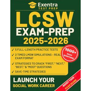 Morgan, Rachel D. LCSW Exam Prep: The Question Clarity System For Navigating Challenging Questions and Strengthening Your Exam Strategies Build Clinical Thinking Skills and Prepare For Licensure Morgan, Rachel D. LCSW Exam Prep: The Question Clarity System For Navigating Challenging Questions and Strengthening Your Exam Strategies Build Clinical Thinking Skills and Prepare For Licensure