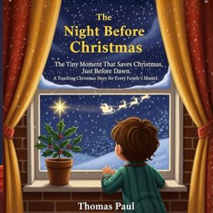 PAUL, THOMAS The Night Before Christmas: children Christmas Colour book: The Tiny Moment That Saves Christmas, Just Before Dawn. PAUL, THOMAS The Night Before Christmas: children Christmas Colour book: The Tiny Moment That Saves Christmas, Just Before Dawn.