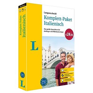 Langenscheidt Komplett-Paket Italienisch: Der große Sprachkurs für Anfänger und Wiedereinsteiger mit CDs, MP3-Download und Vokabeltrainer-App Langenscheidt Komplett-Paket Italienisch: Der große Sprachkurs für Anfänger und Wiedereinsteiger mit CDs, MP3-Download und Vokabeltrainer-App