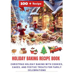 Kimbal, Alicia HOLIDAY BAKING RECIPE BOOK: Christmas Holiday Baking with Cookies, Cakes, and Festive Treats for Family Celebrations Kimbal, Alicia HOLIDAY BAKING RECIPE BOOK: Christmas Holiday Baking with Cookies, Cakes, and Festive Treats for Family Celebrations