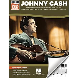 Johnny Cash Super Easy Songbook Piano Johnny Cash Super Easy Songbook Piano