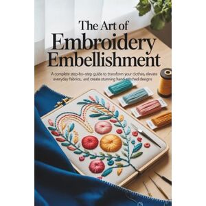 Lorne, Hazel The Art of Embroidery Embellishment: A Complete Step-by-Step Guide to Transform Your Clothes, Elevate Everyday Fabrics, and Create Stunning Hand-Stitched Designs Lorne, Hazel The Art of Embroidery Embellishment: A Complete Step-by-Step Guide to Transform Your Clothes, Elevate Everyday Fabrics, and Create Stunning Hand-Stitched Designs