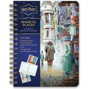 Harry Potter: Magical Places 12-Month Undated Planner Harry Potter: Magical Places 12-Month Undated Planner