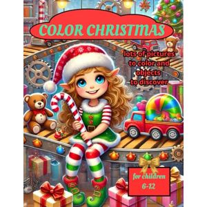 scintillante, penna Color Christmas: Every page hides a secret… will you be able to discover them all? It’s not just a book: it’s your Christmas mission. scintillante, penna Color Christmas: Every page hides a secret… will you be able to discover them all? It’s not just a book: it’s your Christmas mission.