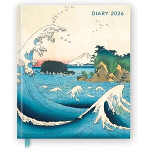 Japanese Woodblocks 2026 Desk Diary Planner Week to View, Illustrated Throughout Japanese Woodblocks 2026 Desk Diary Planner Week to View, Illustrated Throughout