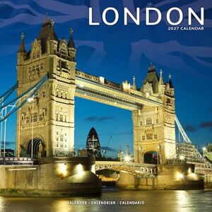 Avonside Publishing Ltd London 2027 Calendar Square Wall Calendar Travel Gift Plastic Free Packaging by Avonside Publishing Avonside Publishing Ltd London 2027 Calendar Square Wall Calendar Travel Gift Plastic Free Packaging by Avonside Publishing