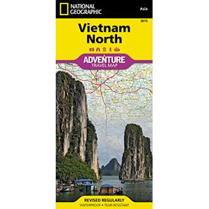 National Geographic Maps Vietnam North Adventure Map by National Geographic – Waterproof Travel Map with Roads, Cities & Cultural Sites – Foldable Map for Hanoi, Halong Bay, ... Map (National Geographic Adventure Trave Map) National Geographic Maps Vietnam North Adventure Map by National Geographic – Waterproof Travel Map with Roads, Cities & Cultural Sites – Foldable Map for Hanoi, Halong Bay, ... Map (National Geographic Adventure Trave Map)