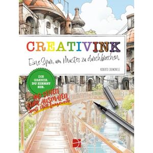 Cremonesi, Roberto CreativInk: Eine Spur, um Muster zu durchbrechen: Kreatives Malbuch für Erwachsene – Mit schwarzer Tinte vorgefärbte Seiten in einzigartige Kunstwerke verwandeln (COLORING BOOK) Cremonesi, Roberto CreativInk: Eine Spur, um Muster zu durchbrechen: Kreatives Malbuch für Erwachsene – Mit schwarzer Tinte vorgefärbte Seiten in einzigartige Kunstwerke verwandeln (COLORING BOOK)