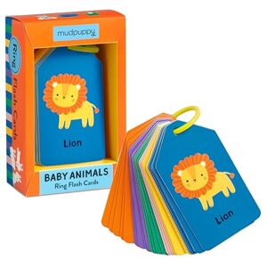 Mudpuppy Baby Animals Ring Flash Cards Mudpuppy Baby Animals Ring Flash Cards