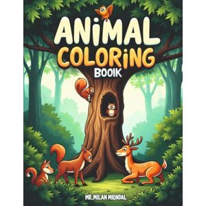 Mondal, Mr. Milan Animal Coloring Book Mondal, Mr. Milan Animal Coloring Book