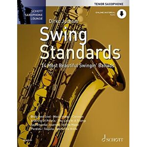 Swing Standards: 14 Most Beautiful Swingin' Ballads. tenor saxophone. Swing Standards: 14 Most Beautiful Swingin' Ballads. tenor saxophone.