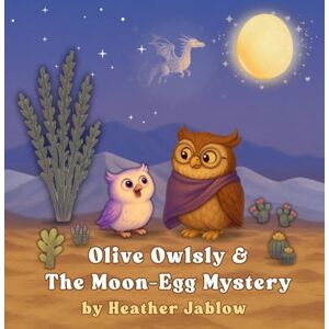 Jablow, Heather Olive Owlsly & The Moon-Egg Mystery: A bedtime desert tale about wonder, starry skies, and the magic of imagination Jablow, Heather Olive Owlsly & The Moon-Egg Mystery: A bedtime desert tale about wonder, starry skies, and the magic of imagination