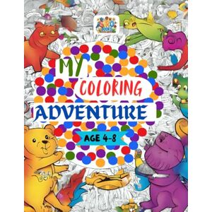 BOOKS, SIRO MY COLORING ADVENTURE: Fun and Creative Coloring Book for Kids Ages 4–8 70+ Single-Sided Pages with Animals, Vehicles, Objects & Fantasy Scenes Great Gift for Boys and Girls BOOKS, SIRO MY COLORING ADVENTURE: Fun and Creative Coloring Book for Kids Ages 4–8 70+ Single-Sided Pages with Animals, Vehicles, Objects & Fantasy Scenes Great Gift for Boys and Girls