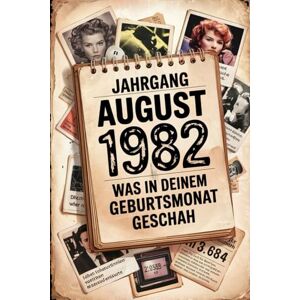 Werner, Hannes Jahrgang August 1982 – Was in deinem Geburtsmonat geschah: Ein besonderes Geschenk für alle, die im August 1982 geboren wurden – Die wichtigsten Ereignisse deines ersten Lebensmonats Werner, Hannes Jahrgang August 1982 – Was in deinem Geburtsmonat geschah: Ein besonderes Geschenk für alle, die im August 1982 geboren wurden – Die wichtigsten Ereignisse deines ersten Lebensmonats
