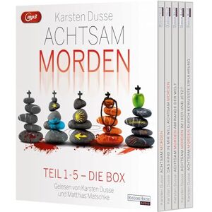Dusse, Karsten Die große Achtsam morden Box: Achtsam morden – Das Kind in mir will achtsam morden – Achtsam morden am Rande der Welt – Achtsam morden im Hier und Jetzt – Achtsam morden durch bewusste Ernährung Dusse, Karsten Die große Achtsam morden Box: Achtsam morden – Das Kind in mir will achtsam morden – Achtsam morden am Rande der Welt – Achtsam morden im Hier und Jetzt – Achtsam morden durch bewusste Ernährung
