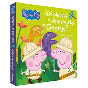 Hasbro Peppa Pig. Libro de cartón con solapas ¿Dónde está el dinosaurio de George?: Un libro de cartón con solapas Hasbro Peppa Pig. Libro de cartón con solapas ¿Dónde está el dinosaurio de George?: Un libro de cartón con solapas