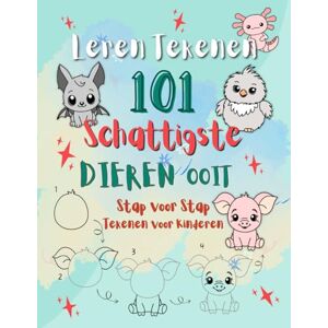 Press, Neon Ink Leren Tekenen 101 Schattigste Dieren Ooit: Stap voor Stap Tekenboek voor Kinderen met Leuke en Schattige Dieren om te Tekenen Press, Neon Ink Leren Tekenen 101 Schattigste Dieren Ooit: Stap voor Stap Tekenboek voor Kinderen met Leuke en Schattige Dieren om te Tekenen