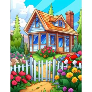 Santos, Nano Serenity Gardens – 500 pages talking about gardens houses and flowers coloring book for kids and adults.: The perfect gift for art lovers and garden dreamers. Santos, Nano Serenity Gardens – 500 pages talking about gardens houses and flowers coloring book for kids and adults.: The perfect gift for art lovers and garden dreamers.