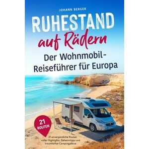 Berger, Johann Ruhestand auf Rädern: Der Wohnmobil-Reiseführer für Europa 21 unvergessliche Routen voller Highlights, Geheimtipps und traumhafter Campingplätze Inspirierendes Geschenk zur Rente Berger, Johann Ruhestand auf Rädern: Der Wohnmobil-Reiseführer für Europa 21 unvergessliche Routen voller Highlights, Geheimtipps und traumhafter Campingplätze Inspirierendes Geschenk zur Rente