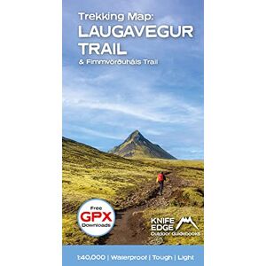 McCluggage, Andrew Trekking Map: Iceland's Laugavegur Trail (& Fimmvorduhals Trail): 1:40,000 mapping; Free GPX downloads; Waterproof; Tough; Light (The Great Treks of the World) McCluggage, Andrew Trekking Map: Iceland's Laugavegur Trail (& Fimmvorduhals Trail): 1:40,000 mapping; Free GPX downloads; Waterproof; Tough; Light (The Great Treks of the World)
