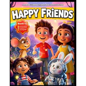 Sansaar, Vigyaan Happy Friends 2 Amazing Storybook & Coloring Pages: Turn bedtime into magic with heartwarming tales that kids Love. Stories Brought to life with ... engage kids and hold their attention Sansaar, Vigyaan Happy Friends 2 Amazing Storybook & Coloring Pages: Turn bedtime into magic with heartwarming tales that kids Love. Stories Brought to life with ... engage kids and hold their attention
