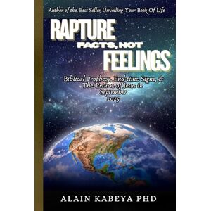 Kabeya PhD, Alain Rapture Facts, Not Feelings: Biblical Prophecy, End-times Signs, and the Return of Jesus in September 2025 Kabeya PhD, Alain Rapture Facts, Not Feelings: Biblical Prophecy, End-times Signs, and the Return of Jesus in September 2025