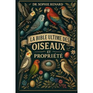 Renard, Dr. Sophie LA BIBLE DES OISEAUX ULITMATE SOINS ET PROPRIÉTÉ: Guide du propriétaire d'oiseau tout-en-un Alimentation, logement, reproduction, apprivoisement, ... pour tous les passionnés d'oiseaux Renard, Dr. Sophie LA BIBLE DES OISEAUX ULITMATE SOINS ET PROPRIÉTÉ: Guide du propriétaire d'oiseau tout-en-un Alimentation, logement, reproduction, apprivoisement, ... pour tous les passionnés d'oiseaux