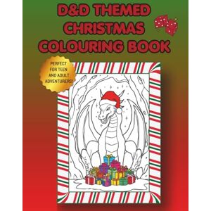 Brightwood, Vivienne A D&D Themed Christmas Colouring Adventure for Teens & Adults: Fantasy Holiday Colouring Book with Dragons, Wizards, Elves & Epic Winter Scenes — Perfect for RPG Fans, Gamers & Creative Adults Brightwood, Vivienne A D&D Themed Christmas Colouring Adventure for Teens & Adults: Fantasy Holiday Colouring Book with Dragons, Wizards, Elves & Epic Winter Scenes — Perfect for RPG Fans, Gamers & Creative Adults