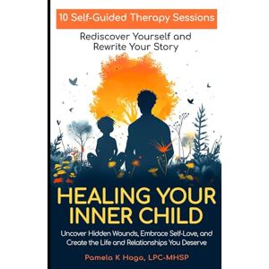 Haga LPC, Pamela K Healing Your Inner Child: 10 Self-Guided Therapy Sessions to Rediscover Yourself and Rewrite Your Story Haga LPC, Pamela K Healing Your Inner Child: 10 Self-Guided Therapy Sessions to Rediscover Yourself and Rewrite Your Story