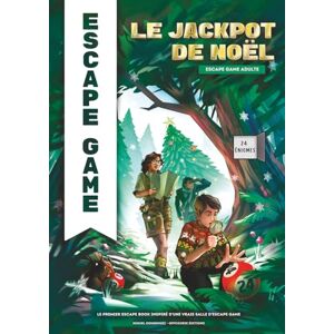Dominguez, Miguel Le Jackpot de Noël: Escape game adulte – 24 énigmes drôles et originales pour retrouver le ticket gagnant de la loterie ! Dominguez, Miguel Le Jackpot de Noël: Escape game adulte – 24 énigmes drôles et originales pour retrouver le ticket gagnant de la loterie !