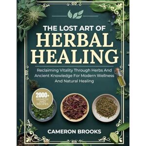 BROOKS, CAMERON THE LOST ART OF HERBAL HEALING: Reclaiming Vitality Through Herbs and Ancient Knowledge for Modern Wellness and Natural Healing (Alternative Holistic Medicine) BROOKS, CAMERON THE LOST ART OF HERBAL HEALING: Reclaiming Vitality Through Herbs and Ancient Knowledge for Modern Wellness and Natural Healing (Alternative Holistic Medicine)