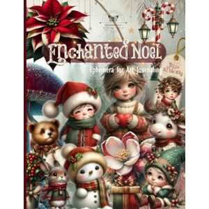 PaperSnippetsCo. Enchanted Noel Ephemera for Art Journaling: A Collection of 260+ Whimsical Christmas Cut-Outs – Fairies, Gnomes, Woodland Creatures & Vintage Holiday ... Collage, Mixed Media Crafts and ATCs PaperSnippetsCo. Enchanted Noel Ephemera for Art Journaling: A Collection of 260+ Whimsical Christmas Cut-Outs – Fairies, Gnomes, Woodland Creatures & Vintage Holiday ... Collage, Mixed Media Crafts and ATCs