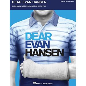 Benj Pasek Dear Evan Hansen Vocal Selections By Pasek & Paul Piano, Vocal, Guitar Sheet Music Songbook Broadway Musical Music Book for Singers, Pianists, and Performers Benj Pasek Dear Evan Hansen Vocal Selections By Pasek & Paul Piano, Vocal, Guitar Sheet Music Songbook Broadway Musical Music Book for Singers, Pianists, and Performers