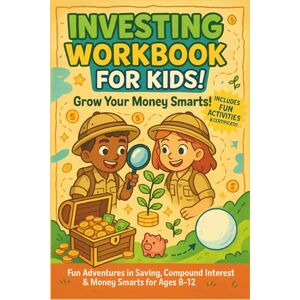 LIBRARY, CHABACH Investing Workbook for Kids: Fun Adventures in Saving, Compound Interest & Money Smarts for Ages 8–12: A Fun & Interactive Guide to Saving, Investing, ... Smarts for Young Explorers (Investing Pro) LIBRARY, CHABACH Investing Workbook for Kids: Fun Adventures in Saving, Compound Interest & Money Smarts for Ages 8–12: A Fun & Interactive Guide to Saving, Investing, ... Smarts for Young Explorers (Investing Pro)