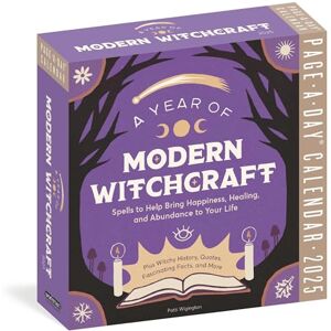 Wigington, Patti Year of Modern Witchcraft Page-A-Day® Calendar 2025: Spells to Help Bring Happiness, Healing, and Abundance to Your Life Wigington, Patti Year of Modern Witchcraft Page-A-Day® Calendar 2025: Spells to Help Bring Happiness, Healing, and Abundance to Your Life