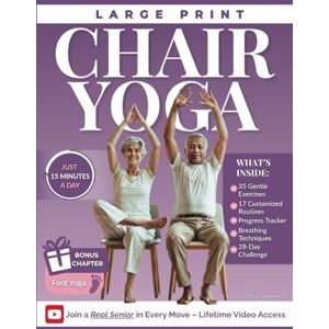 Spirit, EverYoung Chair Yoga for Seniors Over 60: Beginner-Friendly Exercises and Stretching to Improve Mobility, Joint Health, and Well-Being – Includes Video Demonstrations Spirit, EverYoung Chair Yoga for Seniors Over 60: Beginner-Friendly Exercises and Stretching to Improve Mobility, Joint Health, and Well-Being – Includes Video Demonstrations