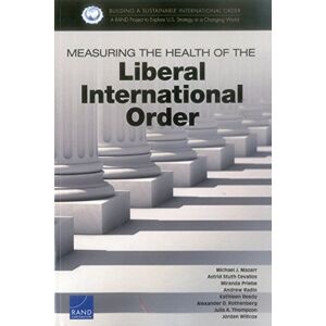 Mazarr PH D, Dr Michael J Measuring the Health of the Liberal International Order Mazarr PH D, Dr Michael J Measuring the Health of the Liberal International Order
