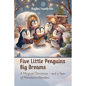 Nandyala, Rajita Five Little Penguins Big Dreams: A Magical Christmas – and a Year of Miniature Wonders Nandyala, Rajita Five Little Penguins Big Dreams: A Magical Christmas – and a Year of Miniature Wonders
