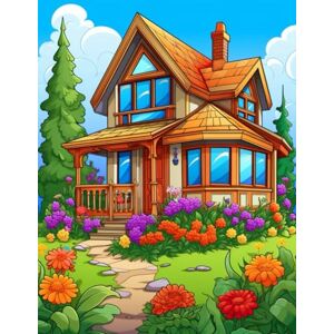 Santos, Nano Cozy cottages surrounded by flowers 500 coloring pages.: Intricate House and Garden Scenes for Relaxation, Mindfulness, and Creative Expression. Santos, Nano Cozy cottages surrounded by flowers 500 coloring pages.: Intricate House and Garden Scenes for Relaxation, Mindfulness, and Creative Expression.
