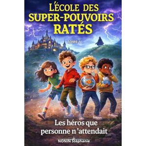 nonin, Stephanie L’ÉCOLE DES SUPER-POUVOIRS RATÉS: Les héros que personne n'attendait. nonin, Stephanie L’ÉCOLE DES SUPER-POUVOIRS RATÉS: Les héros que personne n'attendait.